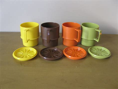 tupperware vintage cups|antique tupperware.